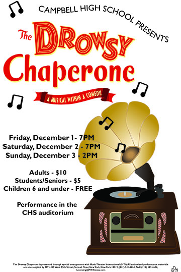Drowsy Chaperone- artwork by Emily Puchalski