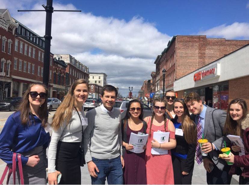 Meeting Presidential candidate Pete Buttigieg