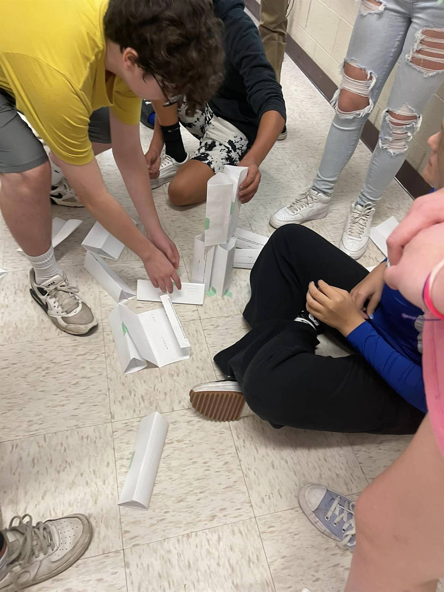 Tower building