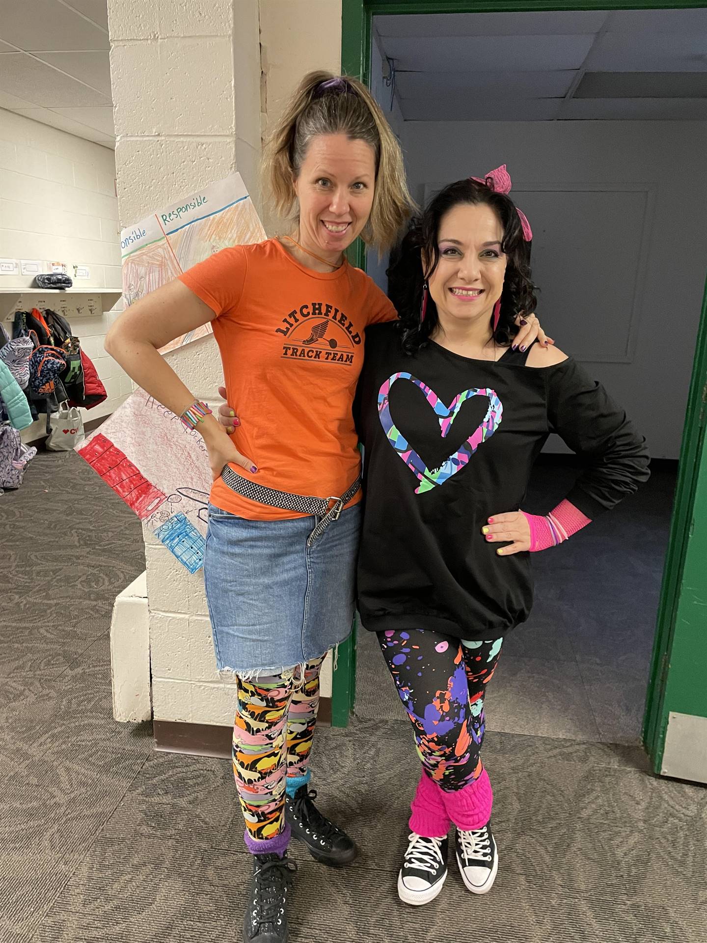 80's Janine and Sandra